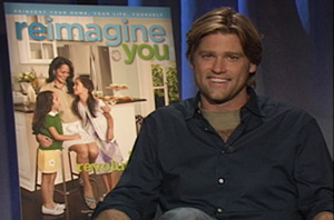 Eric Stromer on the set 